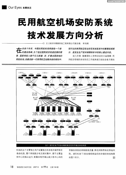 民用航空机场安防系统技术发展方向分析