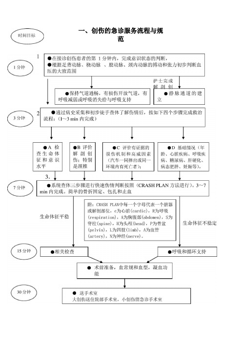 8大病种急诊服务流程