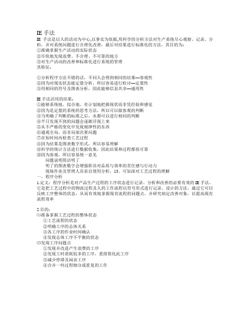 IE手法