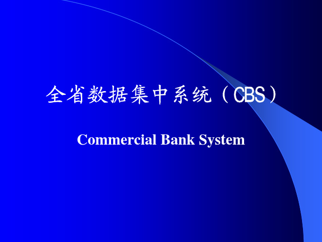 湖北分行城市综合网介绍CBS