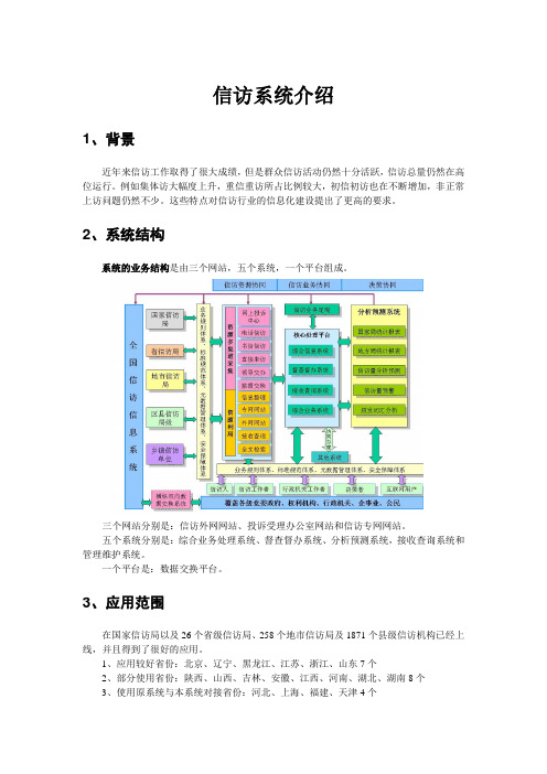 信访系统简介