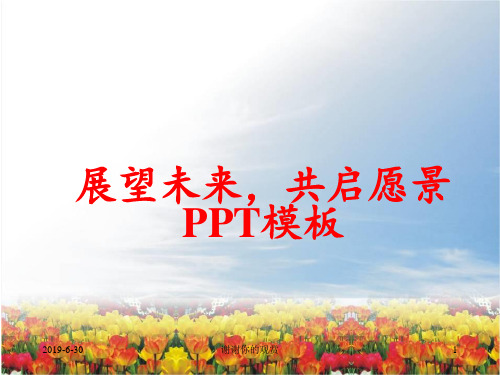 展望未来共启愿景的五大要素.pptx