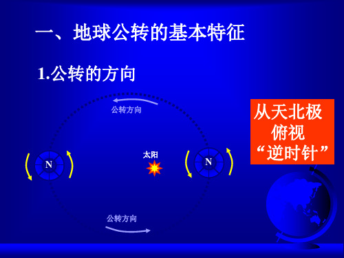 地球公转的基本特征