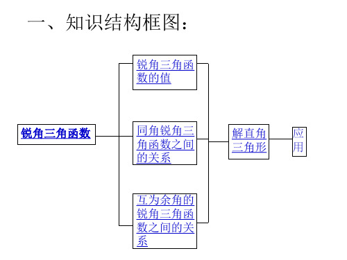 解直角三角形复习课