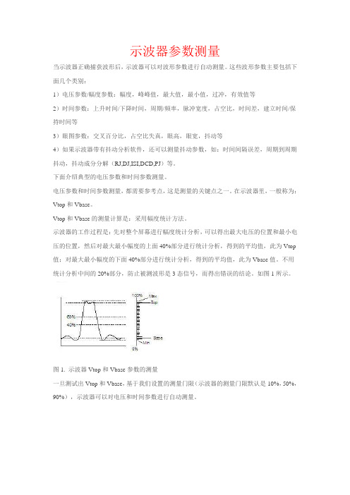 示波器参数测量