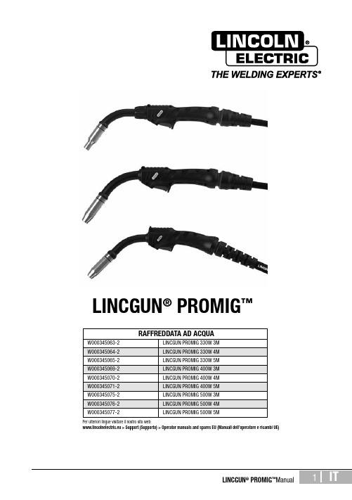 林克尼尔电子 LinxGun PROMIG 电源工具说明书