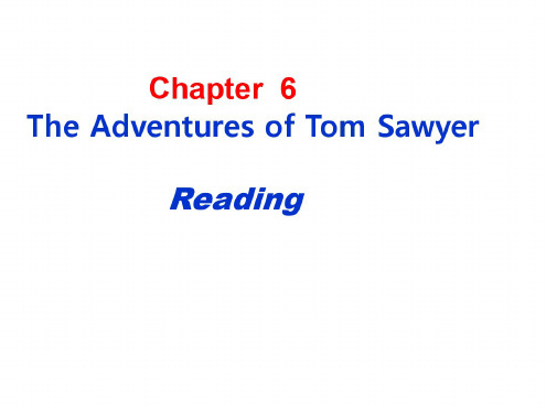 八年级英语the-adventures-of-tom-sawyer课件