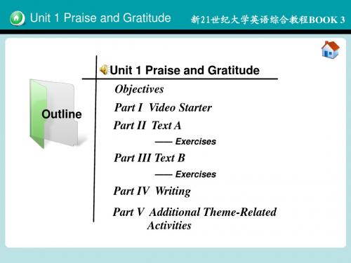 新21世纪大学英语 3Unit1