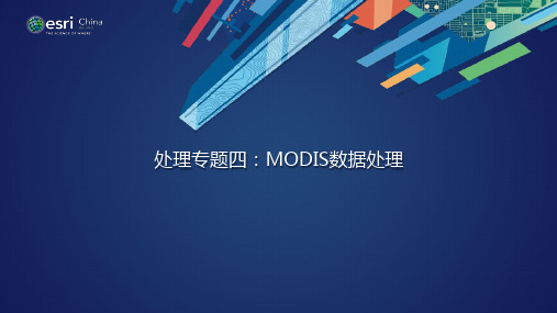 104-处理专题：MODIS数据处理