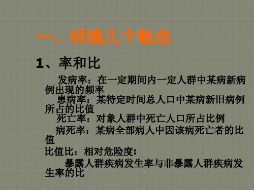 现场流行病学调查方法与实例a