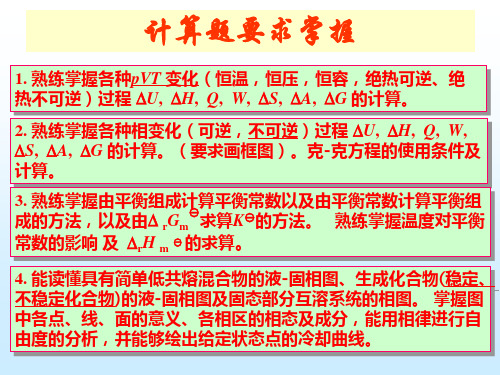 物化(I)例题-2014-12 (1)