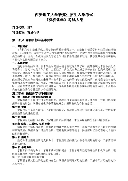 西安理工大学研究生招生入学考试