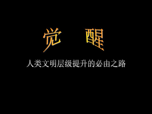 觉醒(1)精品PPT课件