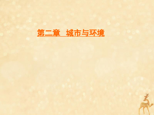 2019_2020学年高中地理第2章城市与环境第1节城市空间结构课件湘教版必修2