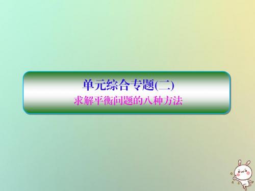 2019届高考物理一轮复习第二单元相互作用单元专题配套课件新人教版201805033180
