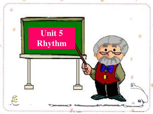 高考英语一轮复习unit5 Rhythm课件 北师大版必修2