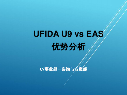 【竞争分析】U9 vs EAS优势分析