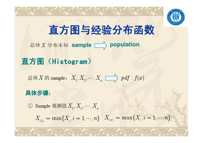 经验分布函数与直方图