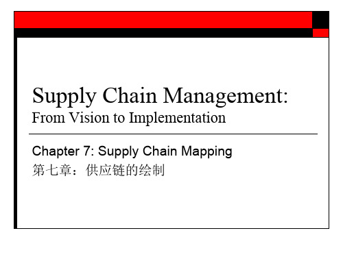 第七章供应链的绘制(ppt文档可编辑修改)