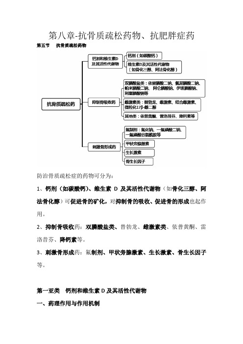 执业药师资格考试药学专业知识(二)考试重点-内分泌系统疾病用药(二)