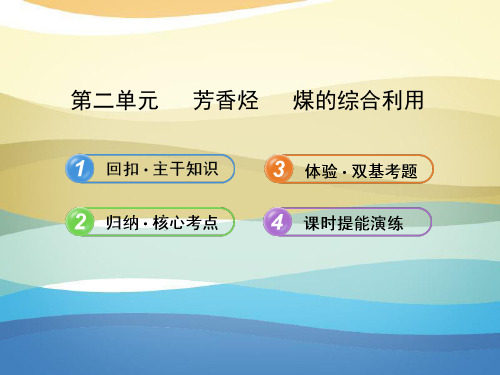 (全程复习方略)(浙江专用)版高考化学 102 芳香烃 煤的综合利用课件