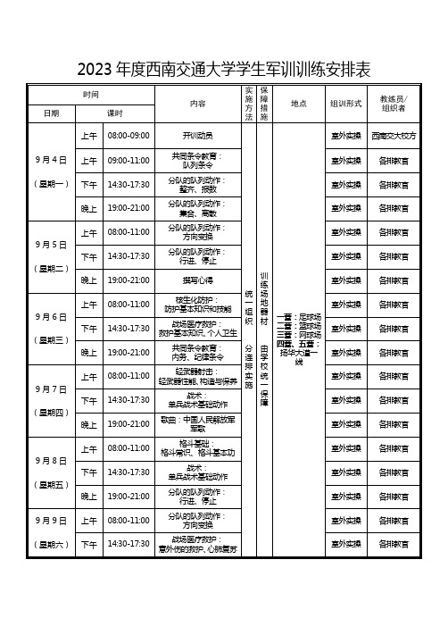 军训安排 (1)