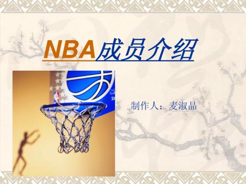 NBA课件