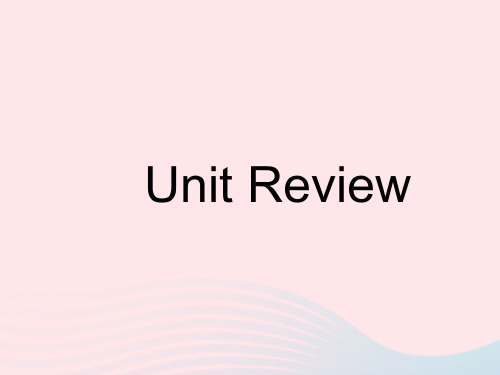 八年级英语上册 Unit 5 My Future(Unit Review)作业课件 (新版)冀教版