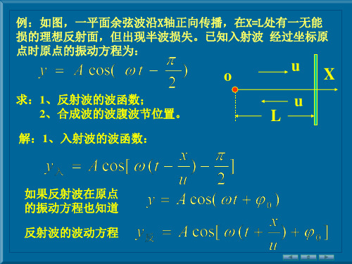 大学物理A-振动波动练习题