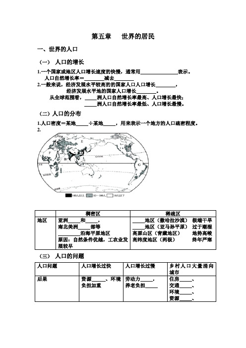 第五章 世界的居民
