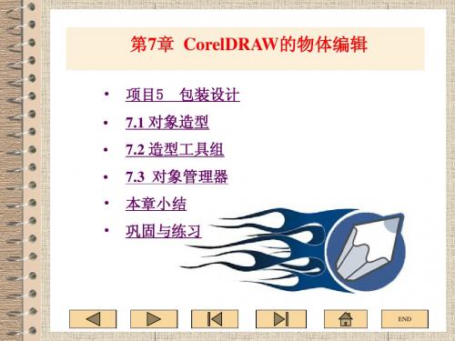 CorelDRAW电子教案—第七章