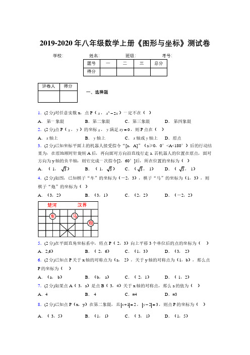 浙教版初中数学八年级上册第六章《图形与坐标》单元复习试题精选 (144)