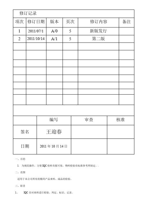 塑胶外壳外观检验标准-超详细