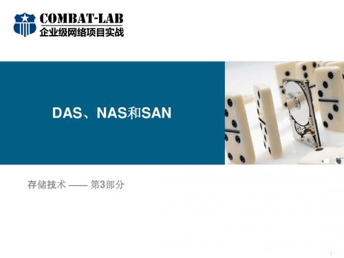 6.DAS、NAS和SAN区别