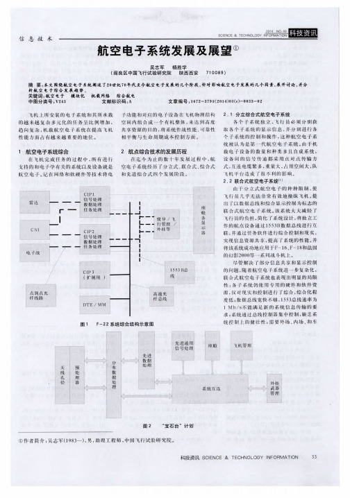 航空电子系统发展及展望