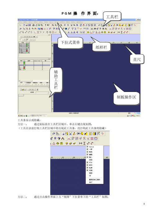 1 PGM操作说明书(系统概述)
