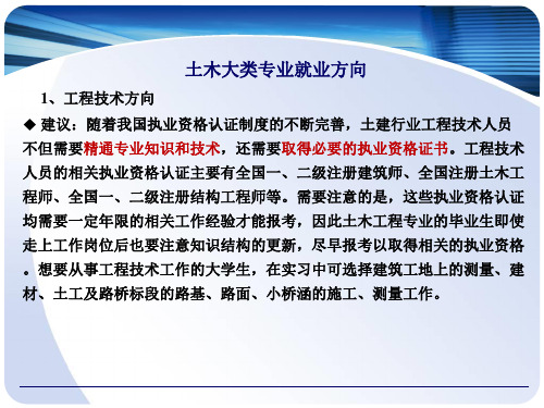 造价专业考证种类及条件.ppt