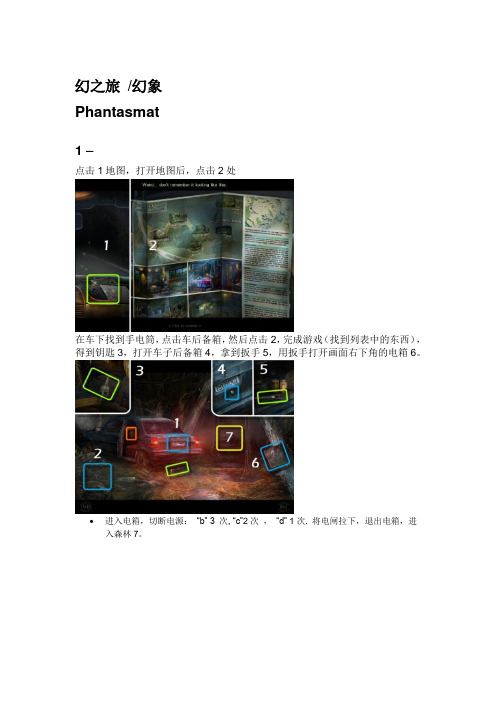 幻之旅 幻象 [Phantasmat]中文图文攻略