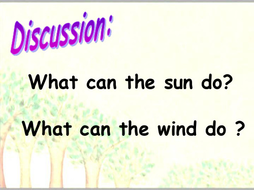 小学英语六下绘本The Sun and the Wind教学课件