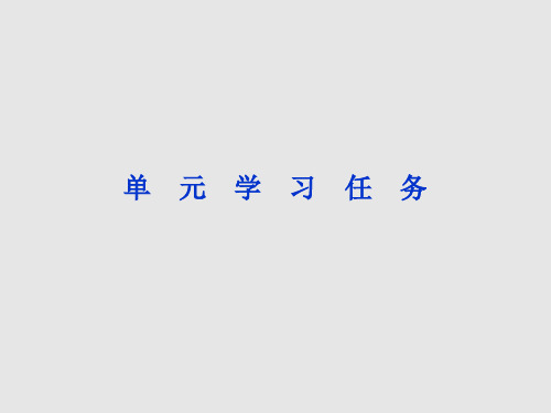 (新教材)2019-2020学年部编版语文必修上册(课件+教师用书)第六单元 单元学习任务