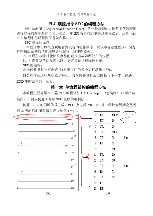 SFC顺序功能图教程