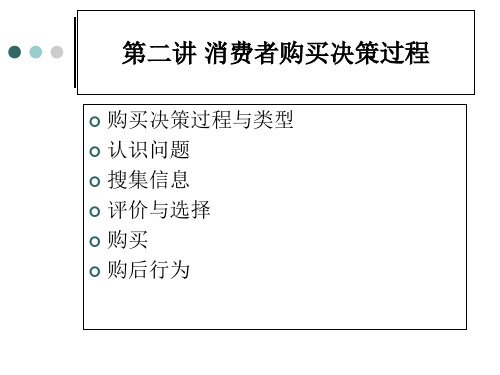 消费者行为学(PPT54页)