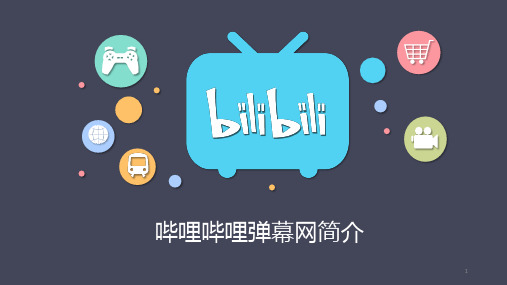 bilibili弹幕网简介PPT课件