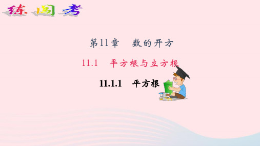 数学八年级上册第11章数的开方 作业课件 华东师大版