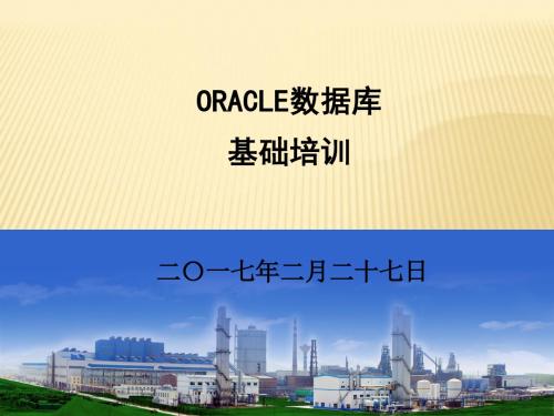 oracle  数据库(PPT)