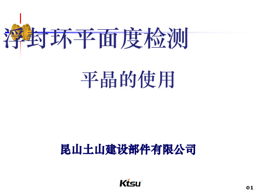 平晶检测平面度ppt课件