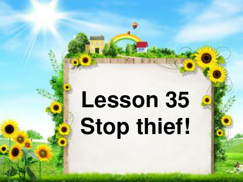 新概念英语 第二册 Lesson 35