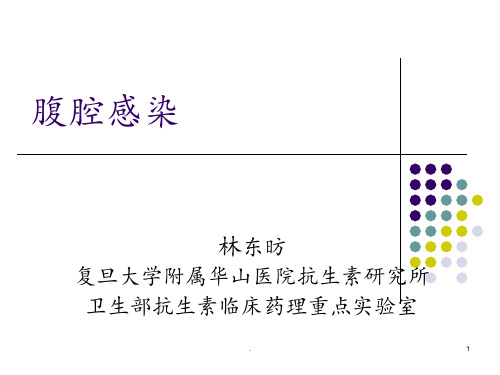 腹腔内感染PPT课件