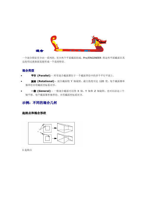 ProE官方教程---混合