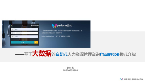 人力资源管理咨询新模式(基于云和大数据)